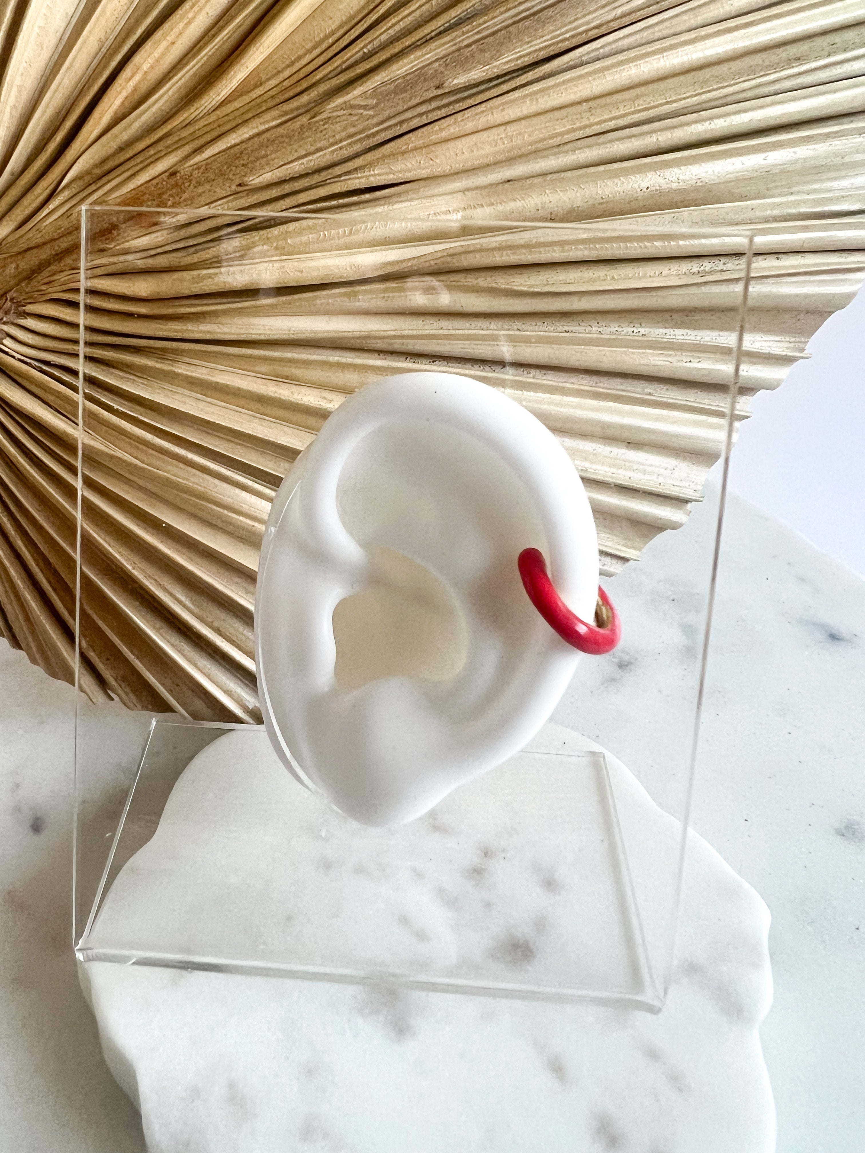 Enamel Coated Ear Cuffs
